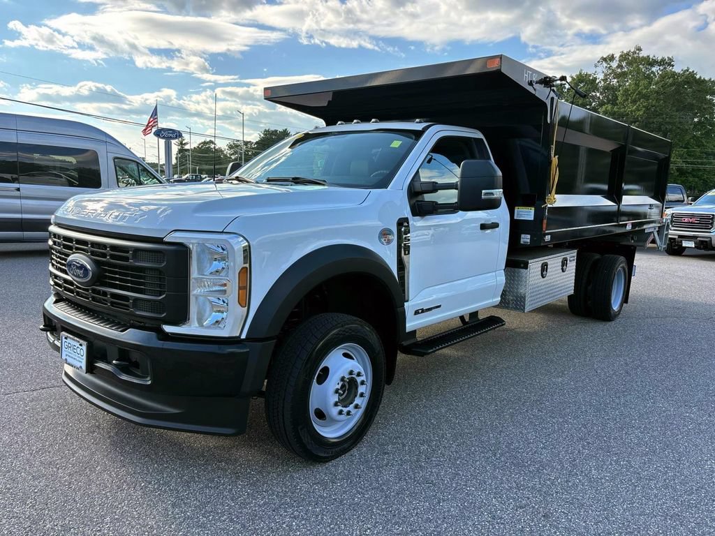 Used 2024 Ford F550 4x4 Regular Cab Super Duty w/ Snow Plow Prep Package image 10