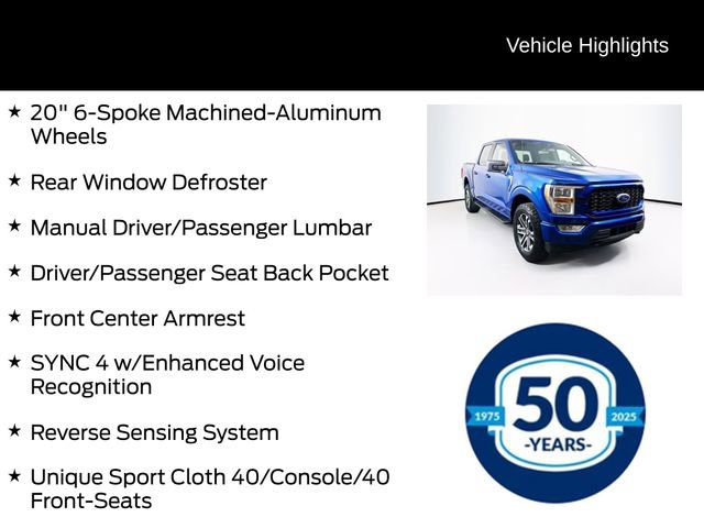 Certified 2022 Ford F150 XL w/ STX Appearance Package AWD/4WD image 11