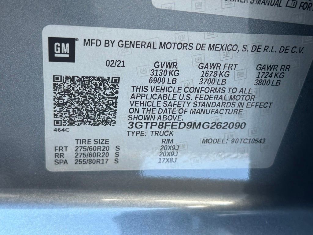 Used 2021 GMC Sierra 1500 Denali w/ Technology Package image 64