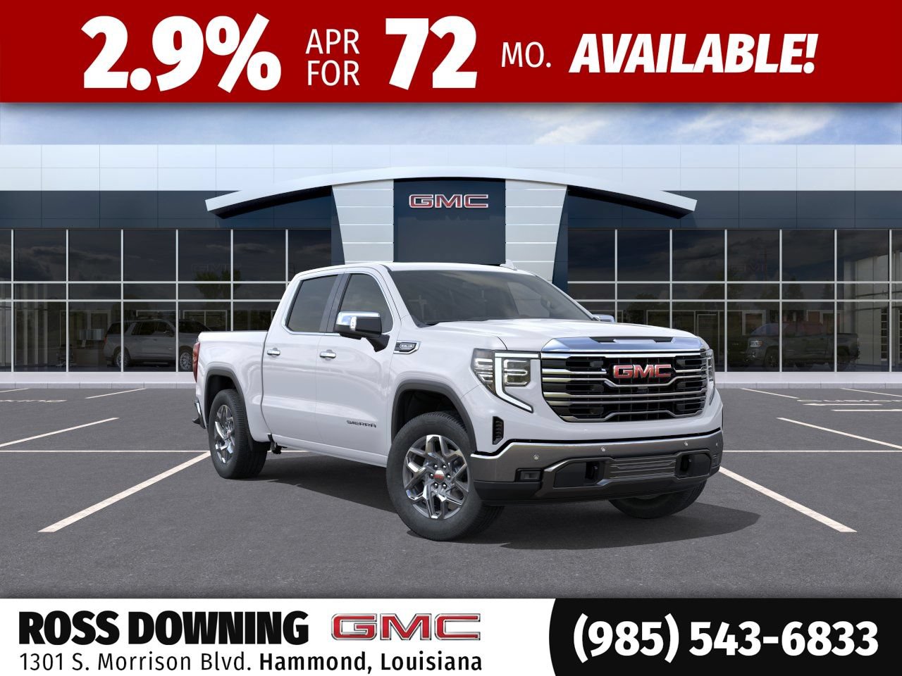 New 2026 GMC Sierra 1500 SLT w/ SLT Convenience Package