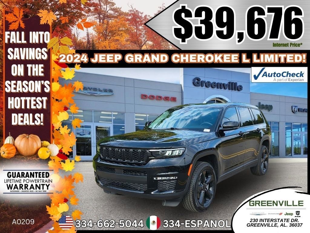 Used 2024 Jeep Grand Cherokee L Limited w/ Luxury Tech Group II