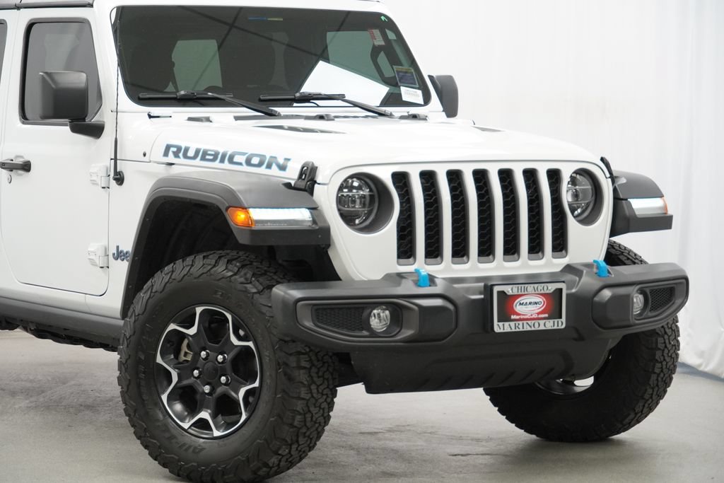 Used 2022 Jeep Wrangler Unlimited Rubicon 4xe w/ Dual Top Group AWD/4WD image 3