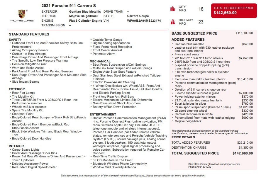 Used 2021 Porsche 911 Carrera S image 34