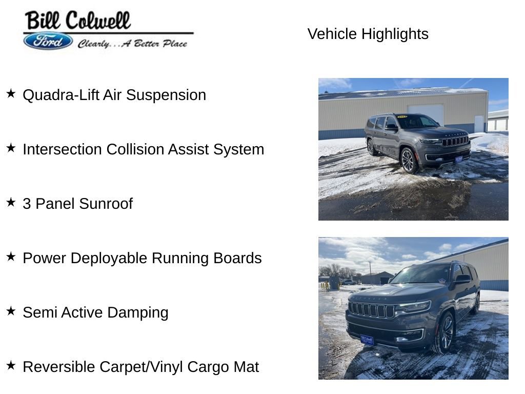 Used 2023 Jeep Wagoneer L Series III w/ Premium Group I image 28