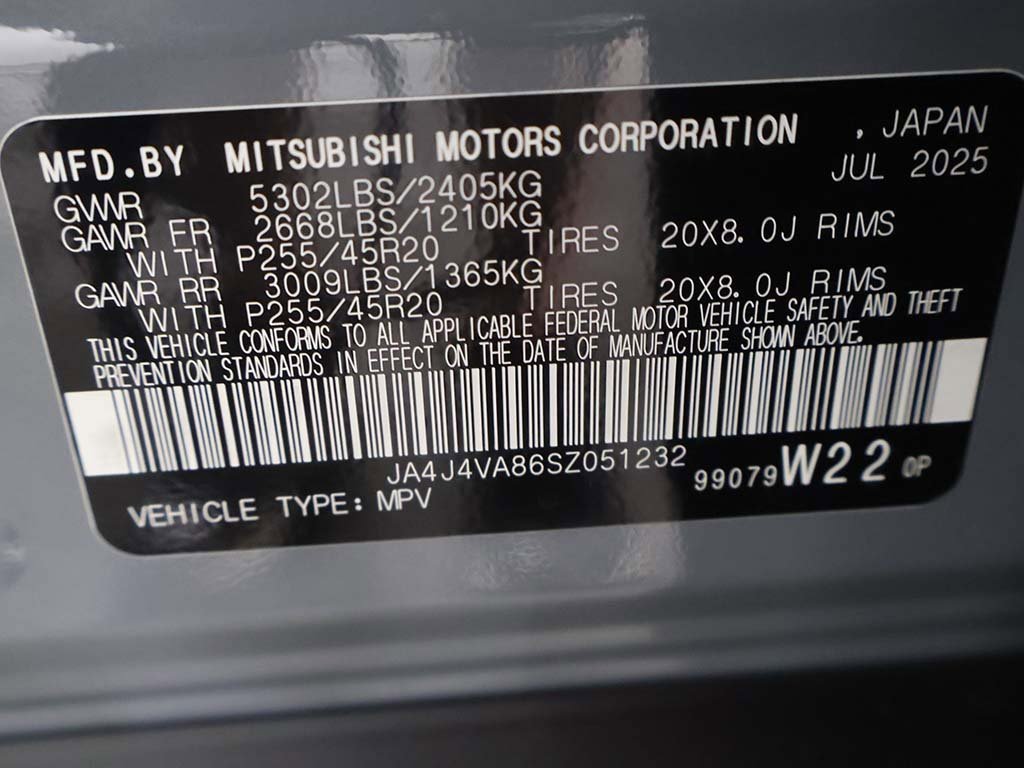 New 2025 Mitsubishi Outlander SE image 53