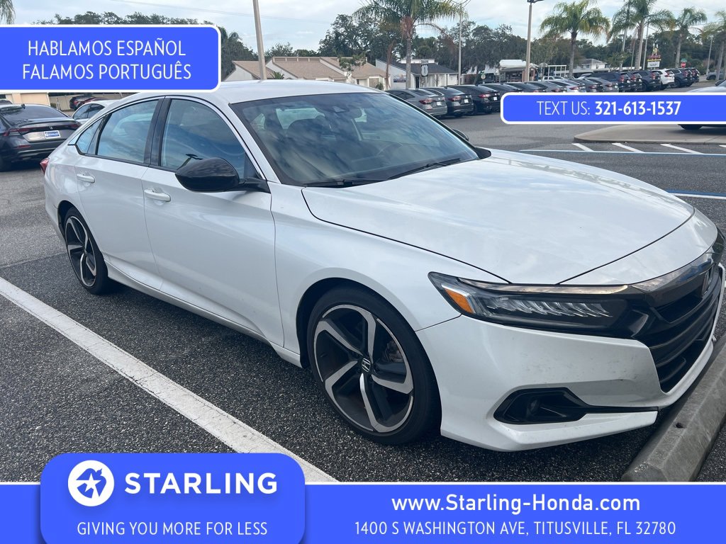 Used 2021 Honda Accord Sport