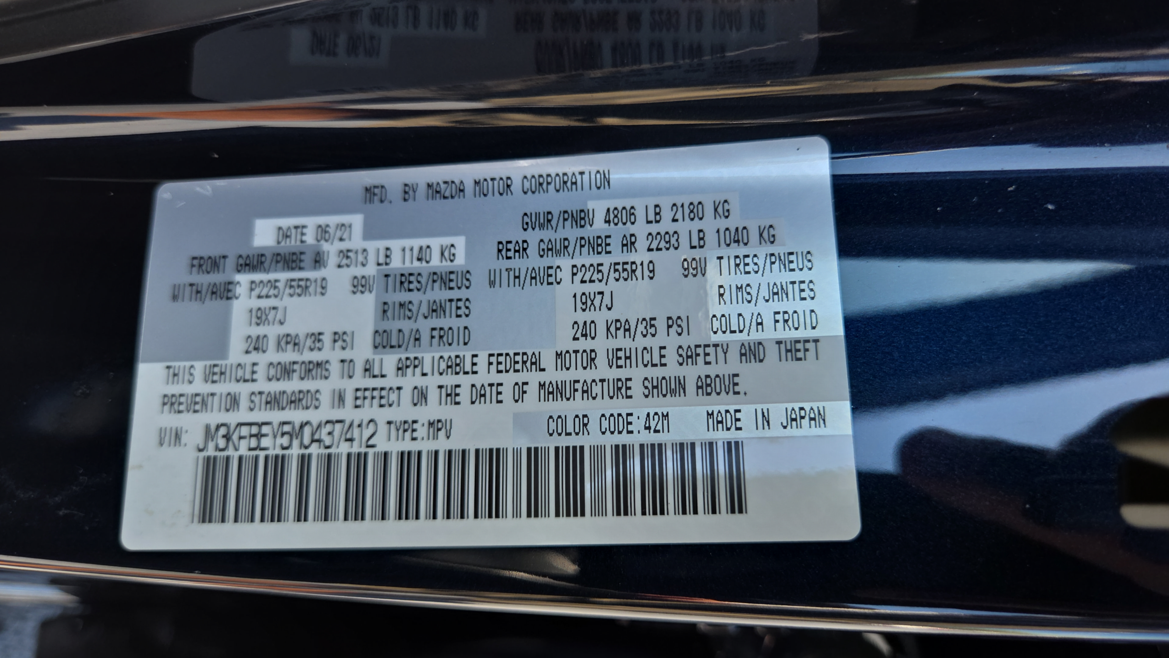 Used 2021 MAZDA CX-5 Signature AWD/4WD image 21