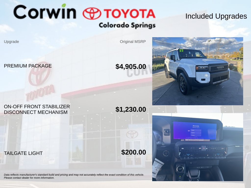 Used 2027 Toyota Land Cruiser w/ Premium Package AWD/4WD image 4