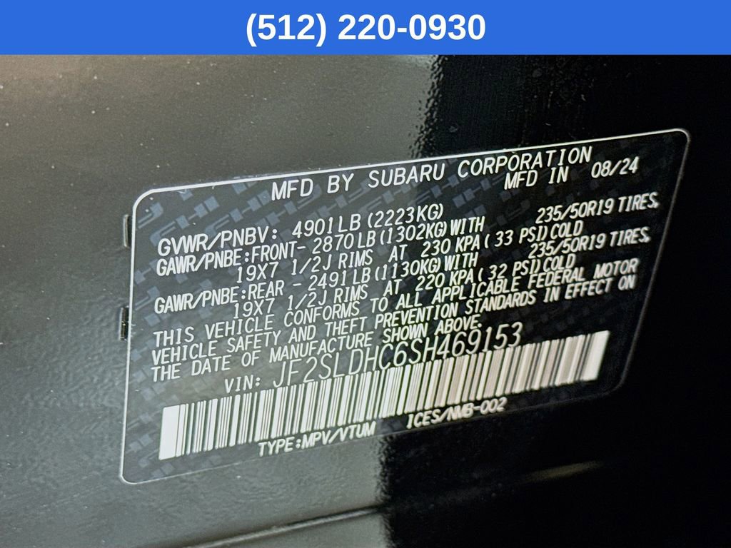 Certified 2025 Subaru Forester Sport w/ Popular Package #1 image 41