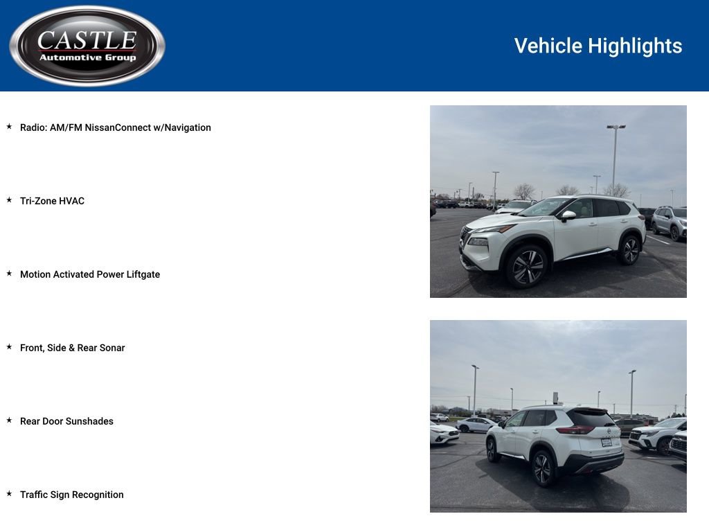 Used 2023 Nissan Rogue SL w/ SL Premium Package image 8
