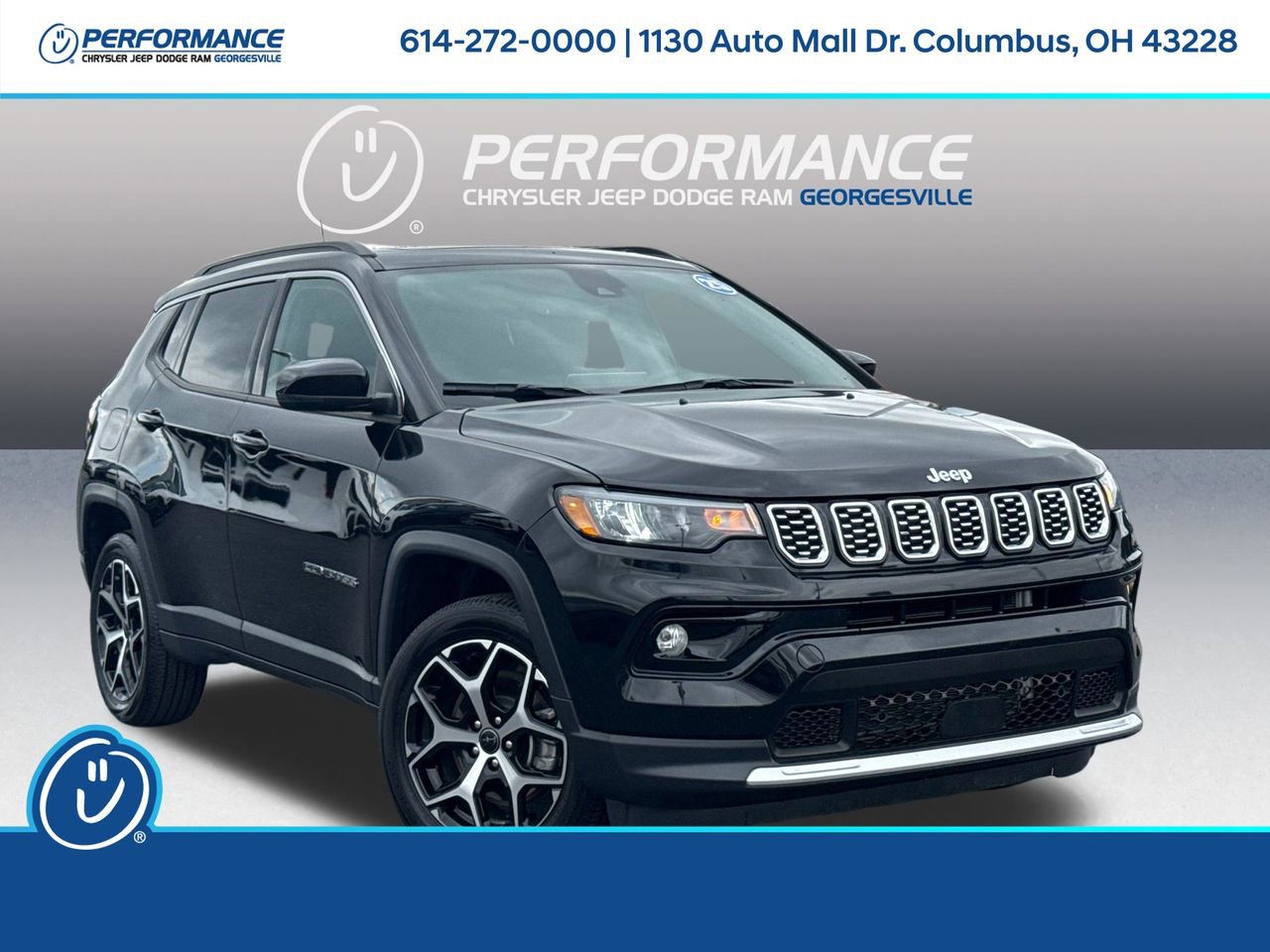 Used 2025 Jeep Compass Limited w/ Sun & Sound Group AWD/4WD image 1