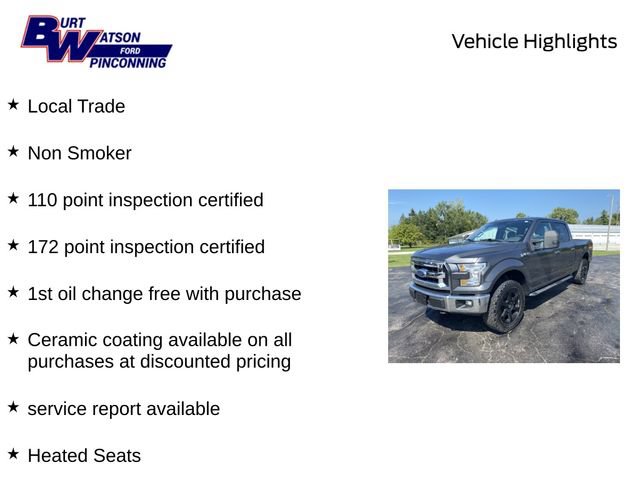 Used 2016 Ford F150 XLT w/ Trailer Tow Package AWD/4WD image 7