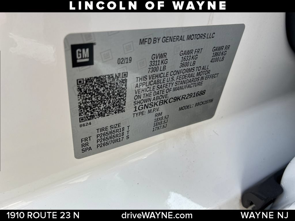 Used 2019 Chevrolet Tahoe LT AWD/4WD image 29