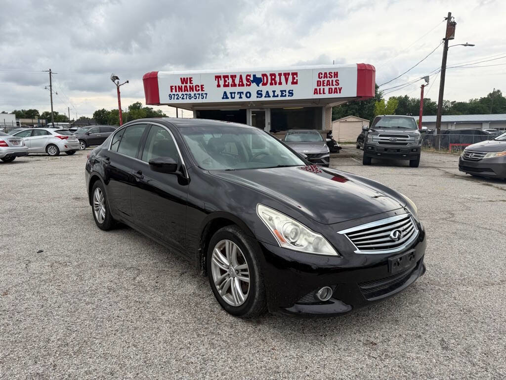 Used 2013 INFINITI G37 x Sedan w/ Premium Pkg AWD/4WD image 1