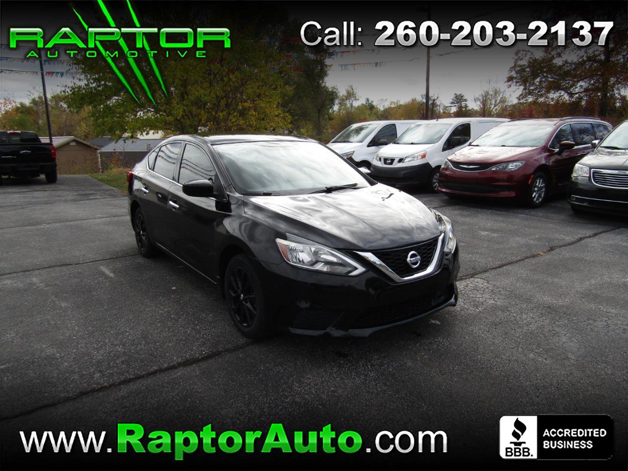 Used 2018 Nissan Sentra S w/ S Midnight Style Package