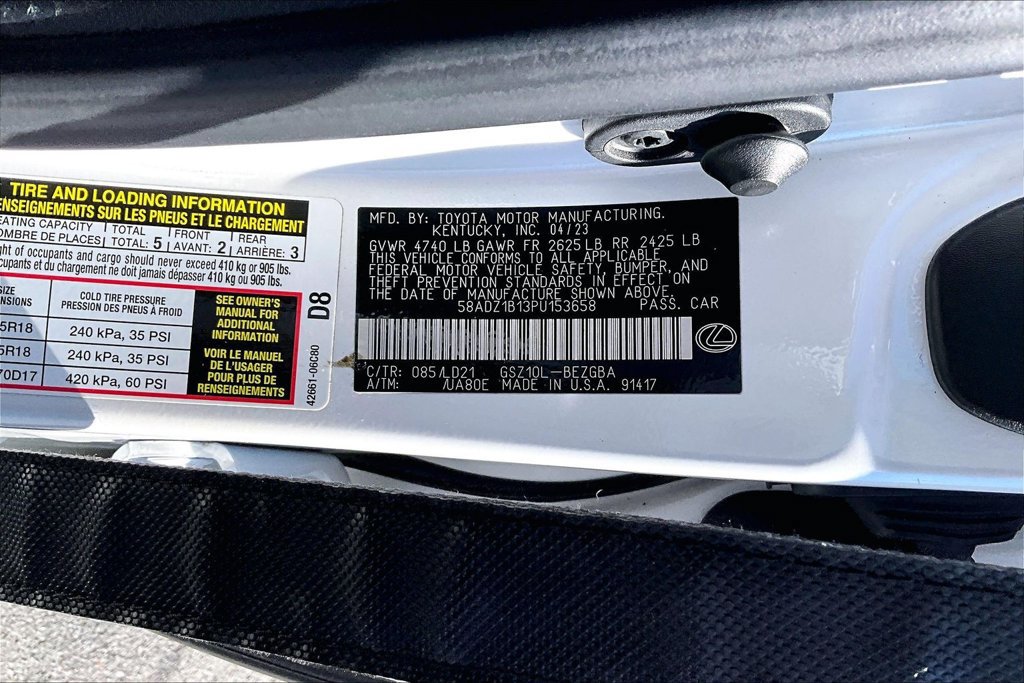 Used 2023 Lexus ES 350 w/ Premium Package FWD image 22