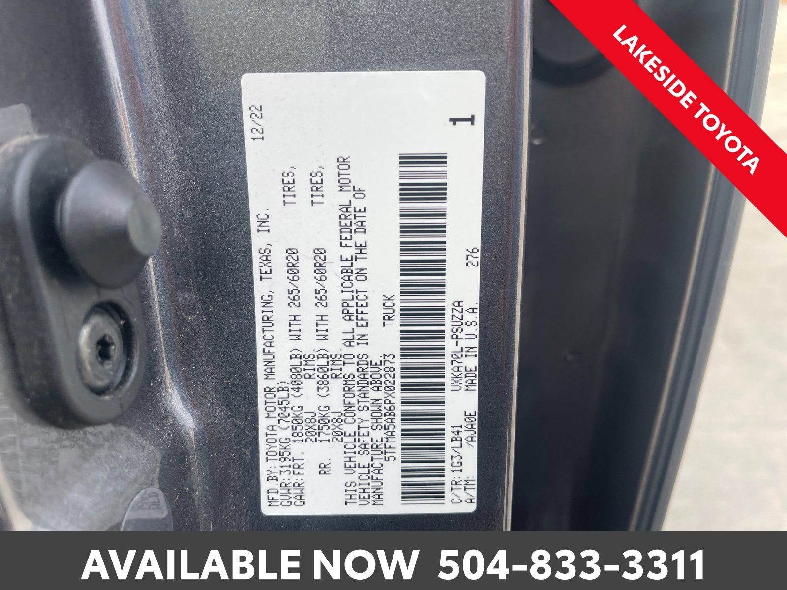 Used 2023 Toyota Tundra 1794 Edition image 44