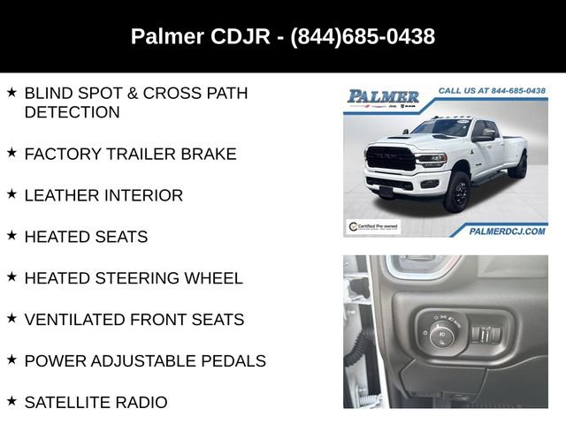 Certified 2024 RAM 3500 Laramie w/ Night Edition image 12