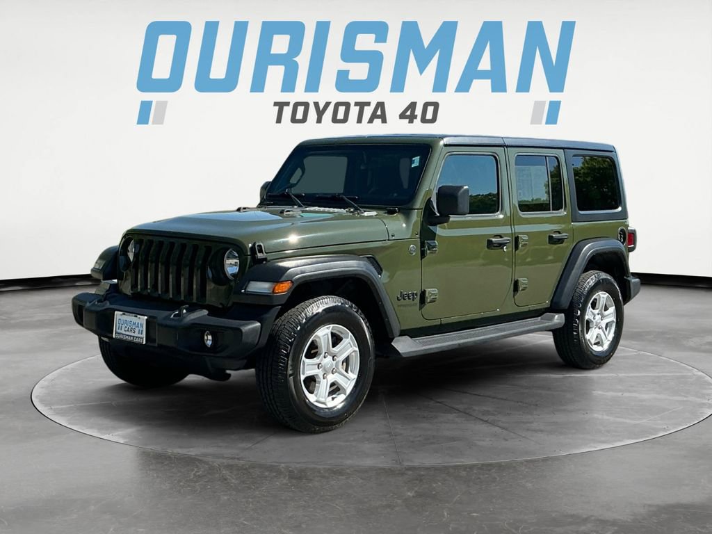 Used 2022 Jeep Wrangler Unlimited Sport AWD/4WD image 3