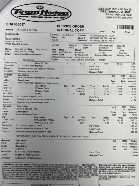 Used 2022 Chevrolet Equinox LT image 39