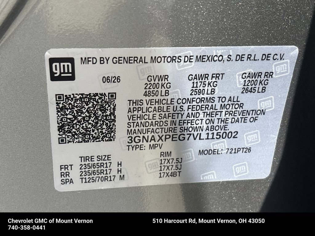New 2027 Chevrolet Equinox LT AWD/4WD image 31