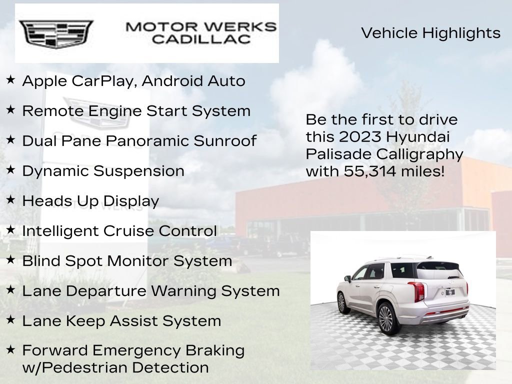 Used 2023 Hyundai Palisade Calligraphy image 14