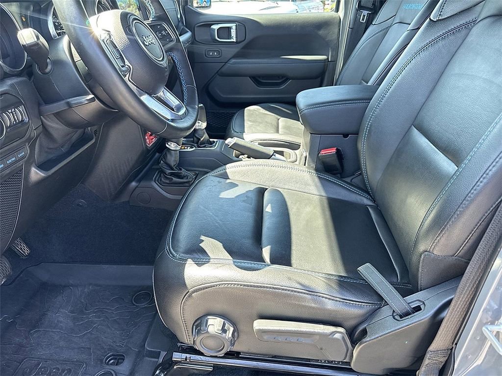 Used 2021 Jeep Wrangler Unlimited Rubicon 4xe w/ Steel Bumper Group image 13