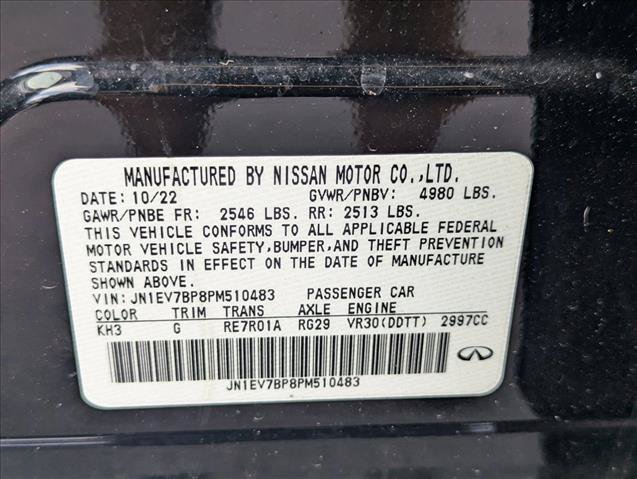 Used 2023 INFINITI Q50 Luxe w/ Cargo Package RWD image 30