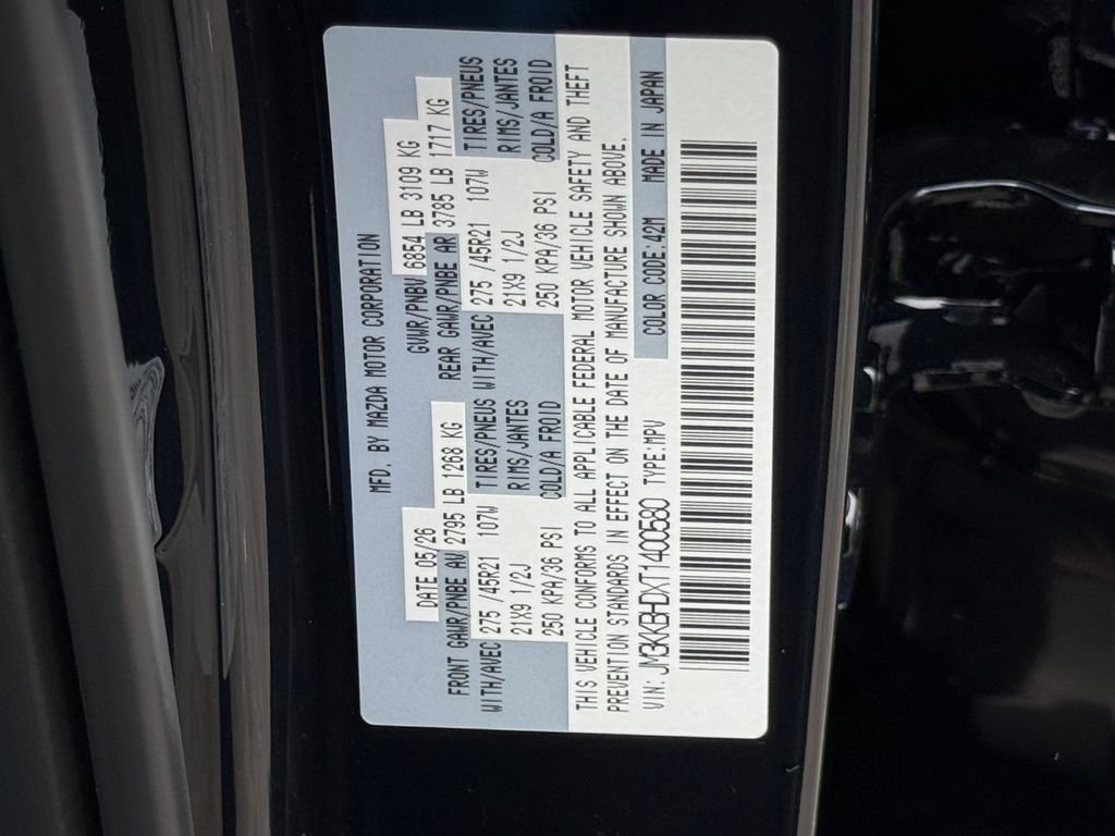 New 2026 MAZDA CX-90 3.3 Turbo w/ Preferred Package AWD/4WD image 30