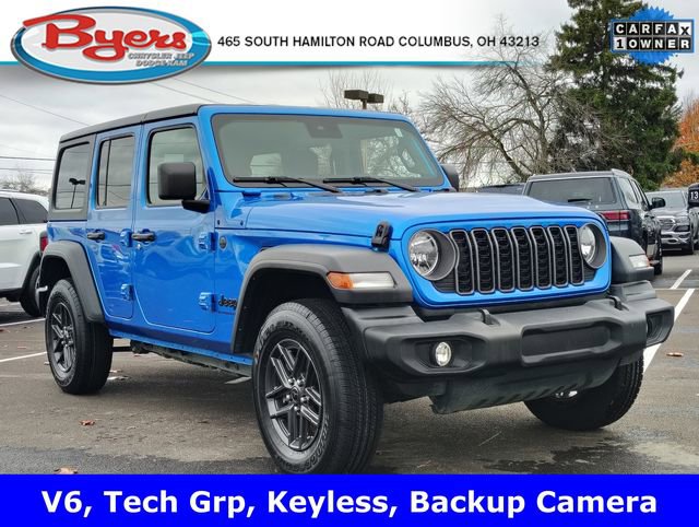 Used 2024 Jeep Wrangler Sport S