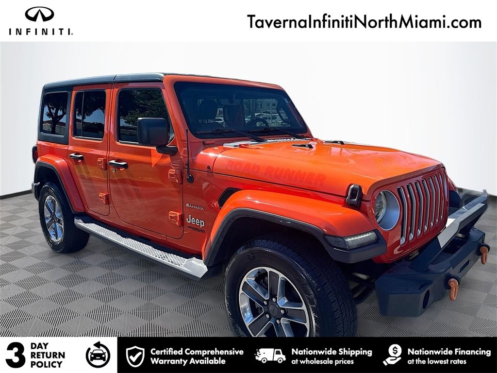 Used 2018 Jeep Wrangler Unlimited Sahara