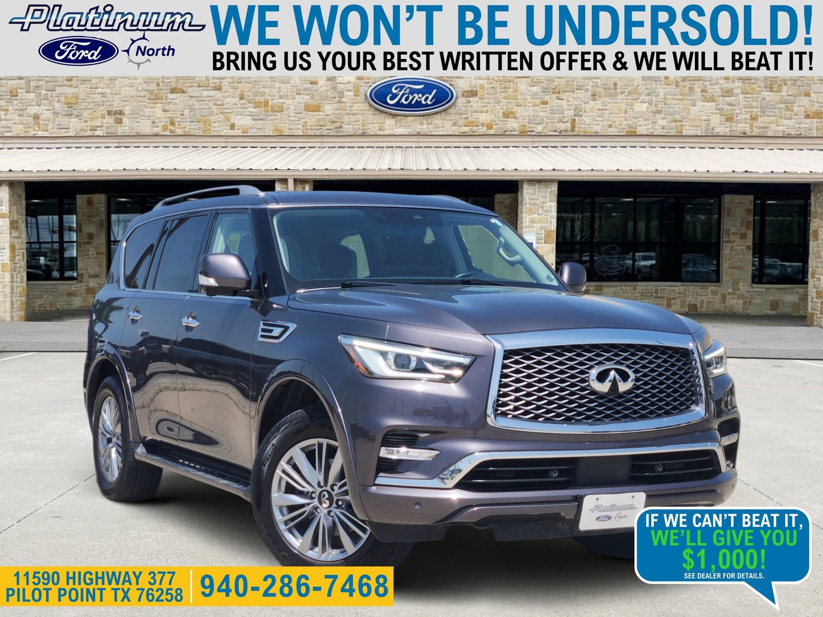 Used 2024 INFINITI QX80 Luxe AWD/4WD image 1
