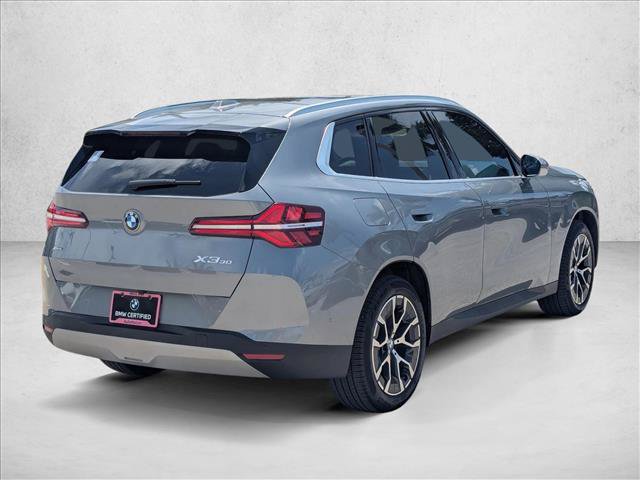 Certified 2025 BMW X3 xDrive30i w/ Convenience Package AWD/4WD image 5