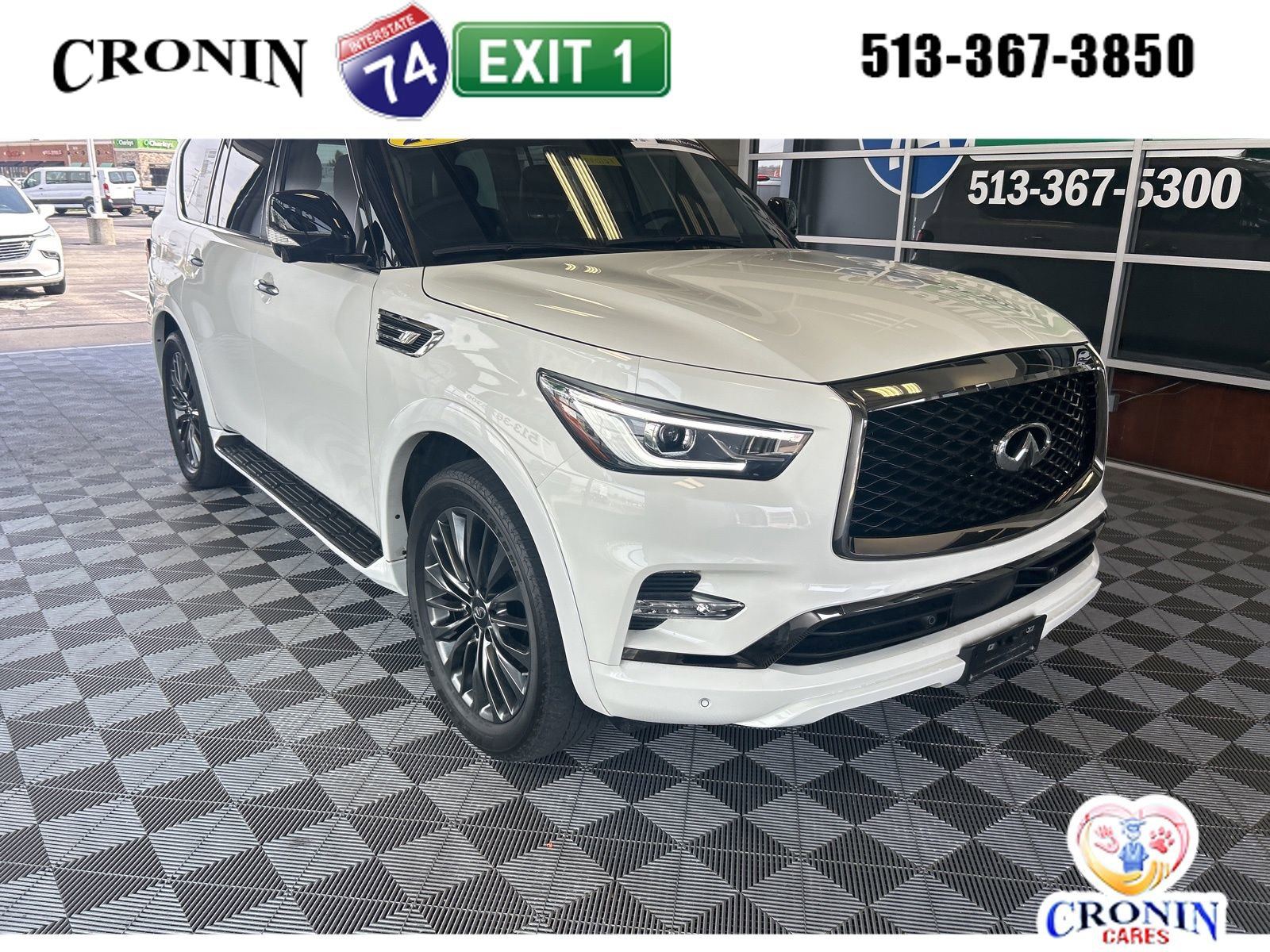 Used 2023 INFINITI QX80 Premium Select w/ Cargo Package AWD/4WD image 1