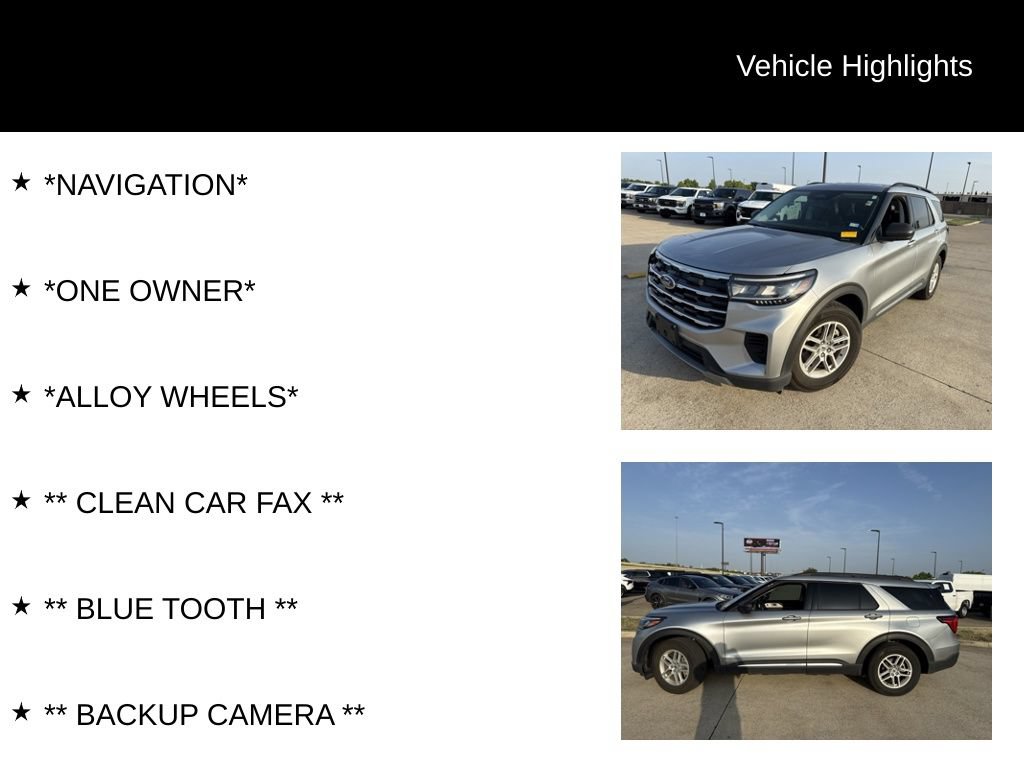 Certified 2025 Ford Explorer Active RWD image 4