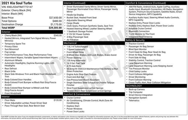 Used 2021 Kia Soul Turbo image 32