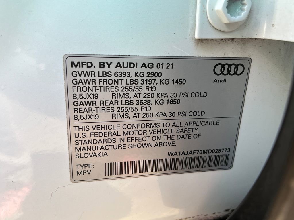 Used 2021 Audi Q7 2.0T Premium w/ Convenience Package image 29