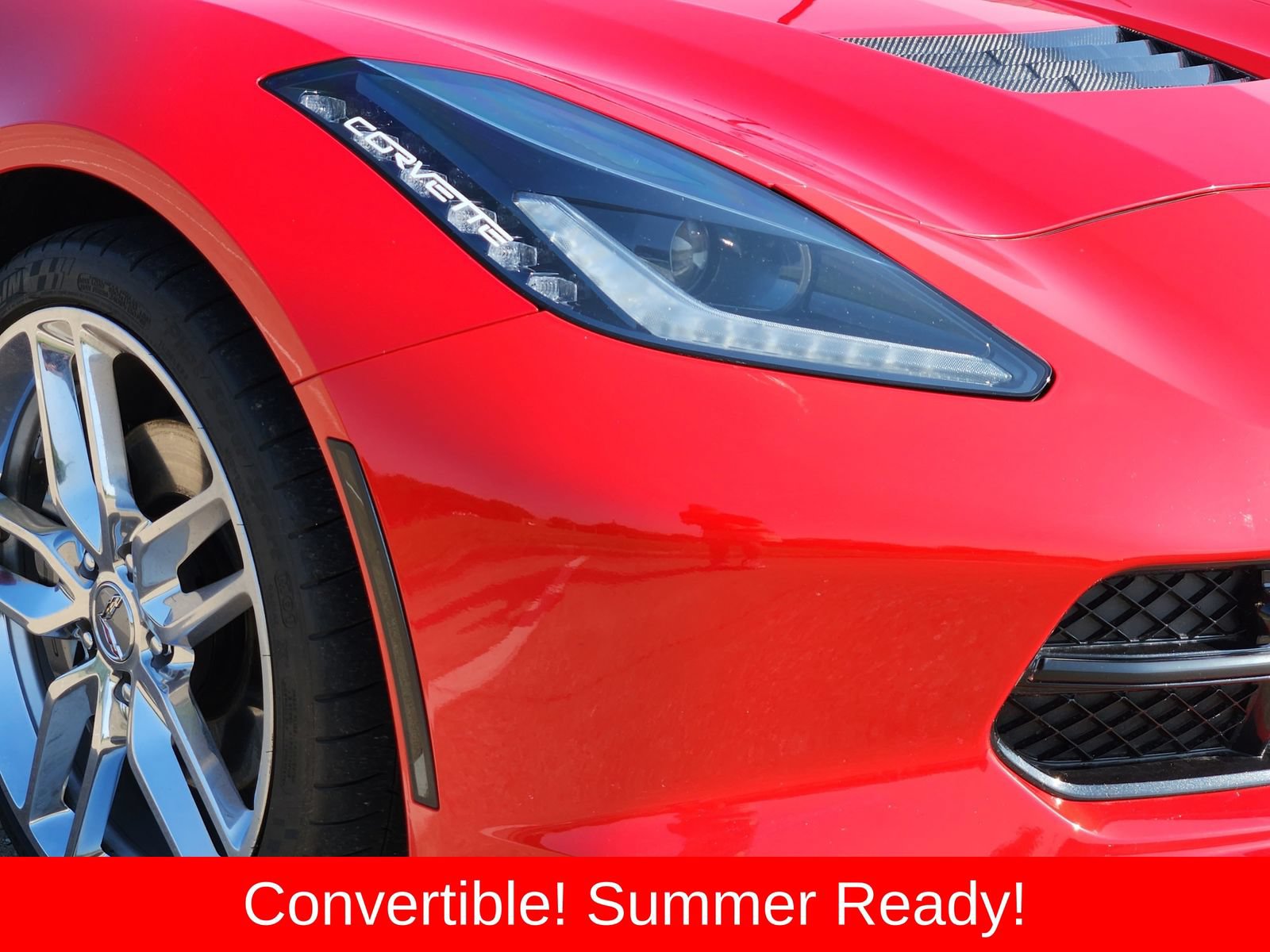 Used 2018 Chevrolet Corvette Stingray Convertible w/ 3LT Preferred Equipment Group RWD image 9