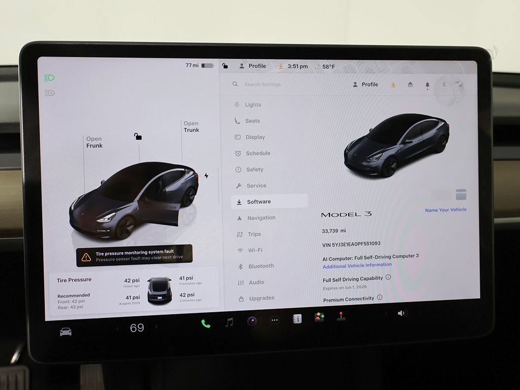 Used 2023 Tesla Model 3 Standard Range RWD image 44