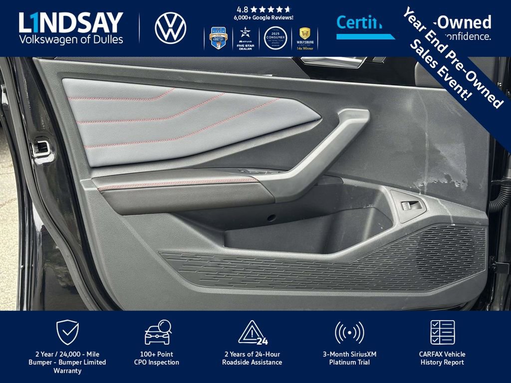 Certified 2025 Volkswagen Jetta GLI Autobahn w/ GLI Black Package image 10