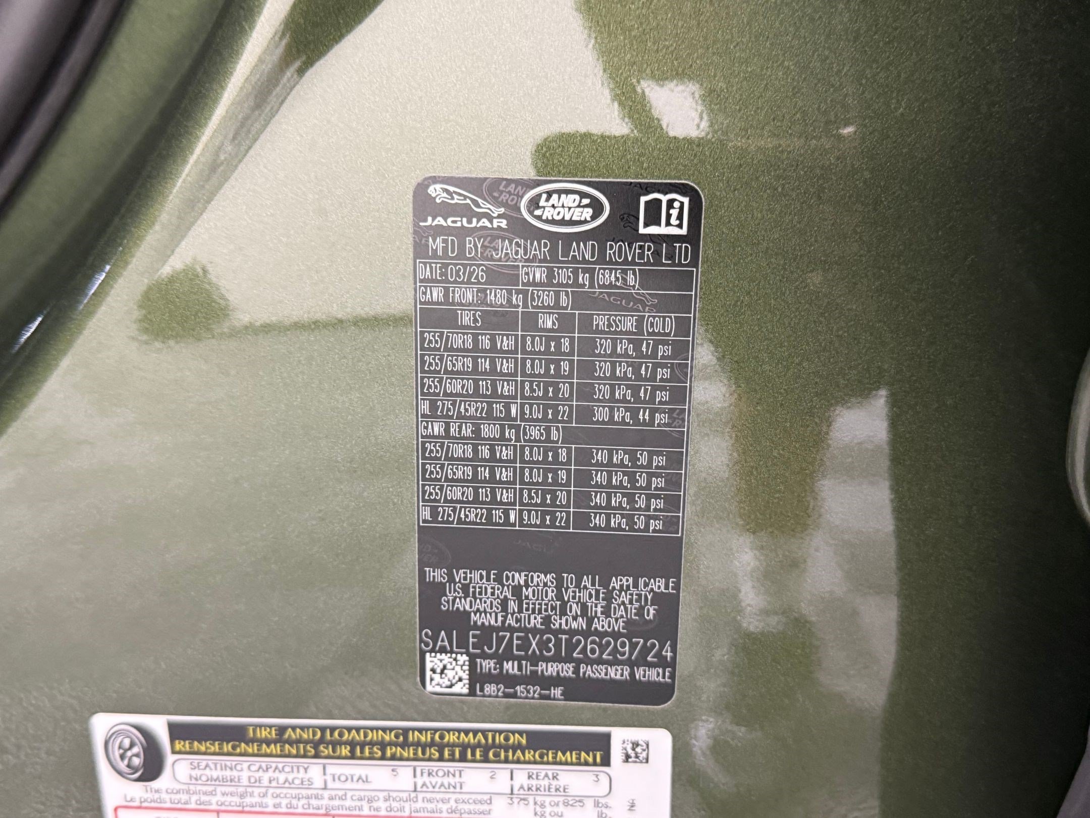 Used 2026 Land Rover Defender 110 S AWD/4WD image 24