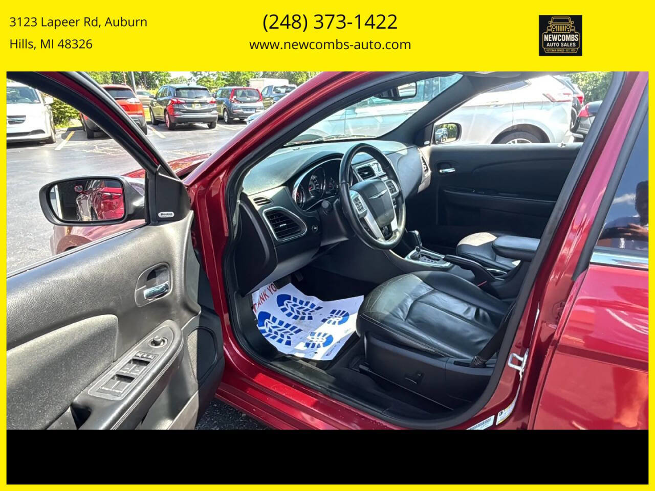 Used 2014 Chrysler 200 Limited w/ Sun/Sound Group image 10