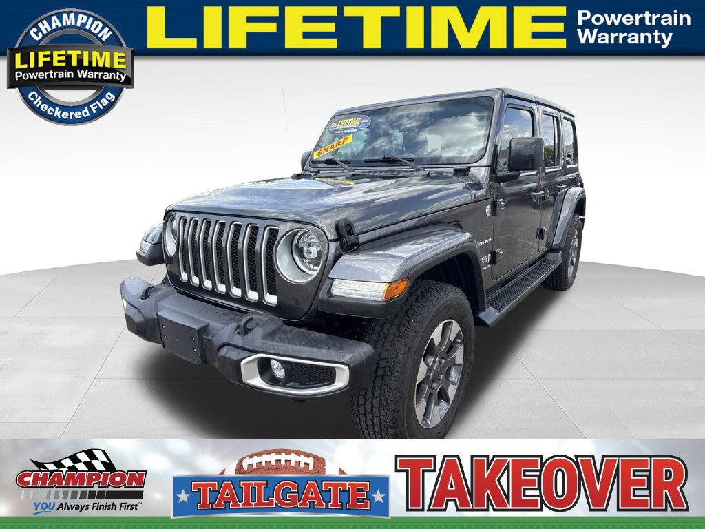 Used 2023 Jeep Wrangler Unlimited Sahara w/ LED Lighting Group