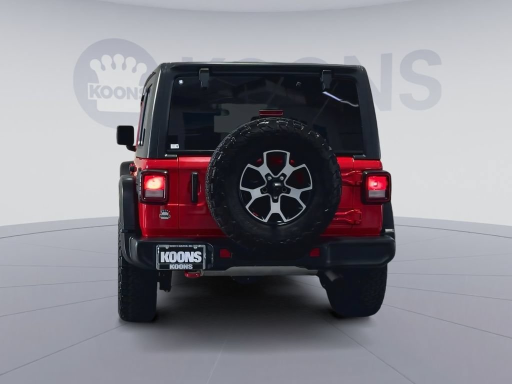 Used 2021 Jeep Wrangler Unlimited Rubicon w/ Cold Weather Group AWD/4WD image 4