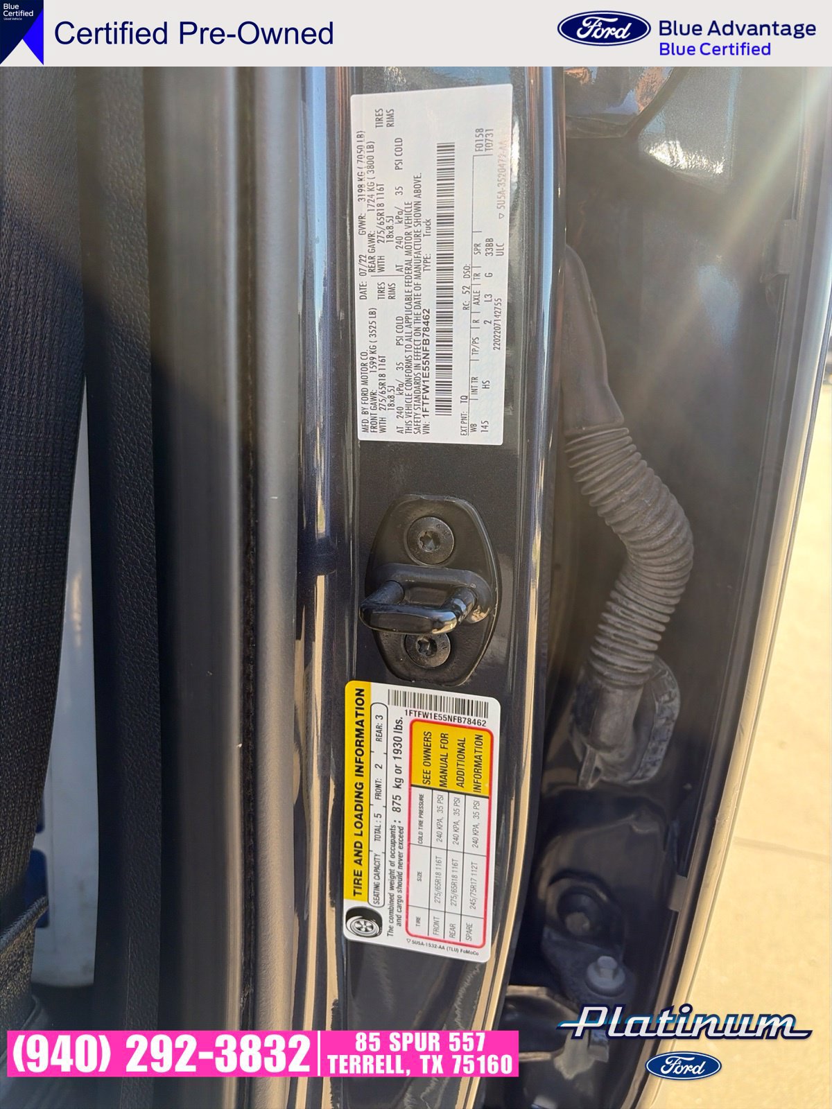 Certified 2022 Ford F150 4x4 SuperCrew image 14