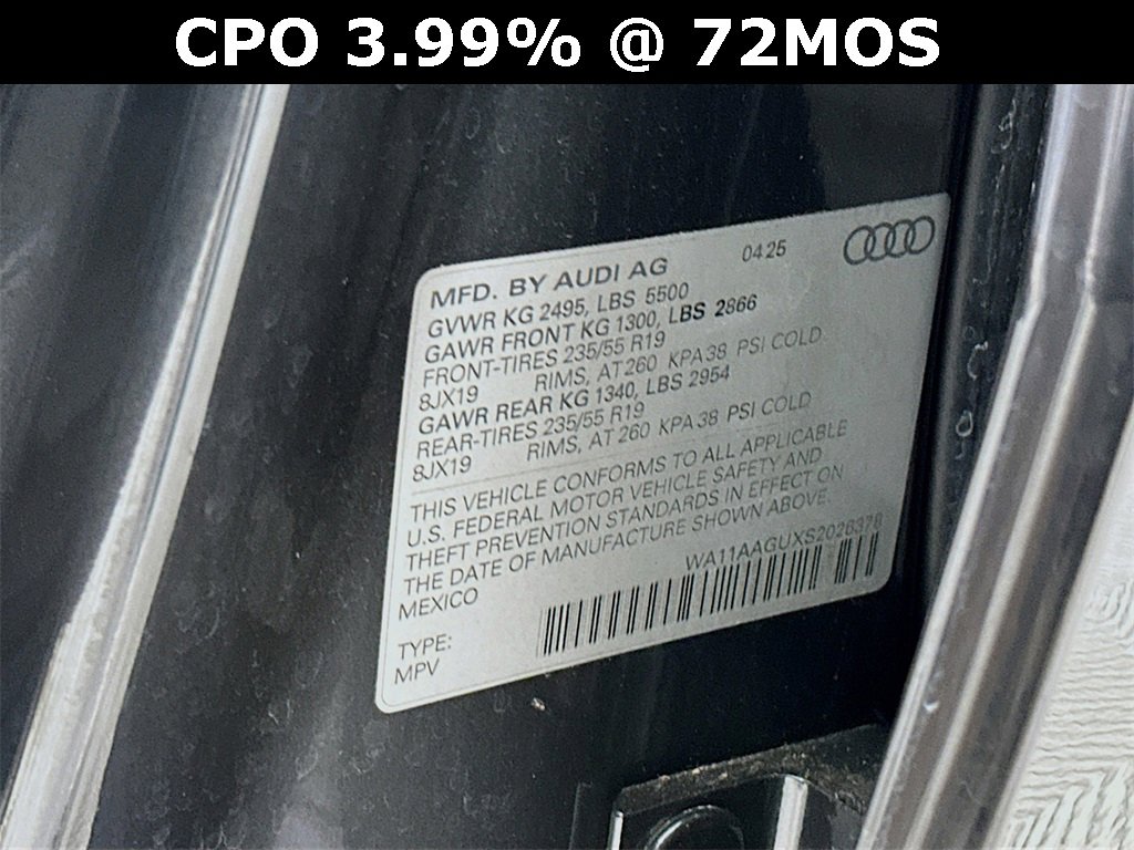 Certified 2025 Audi Q5 Premium w/ Convenience Package image 27