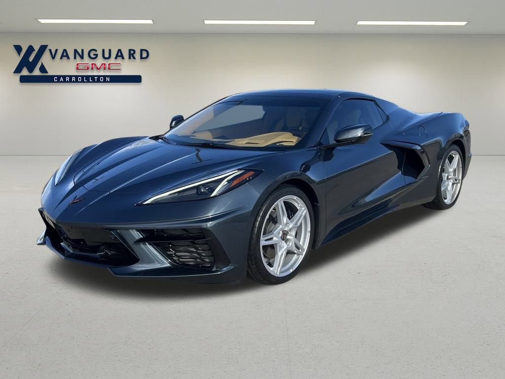 Used 2021 Chevrolet Corvette Stingray Premium Conv w/ 3LT image 1
