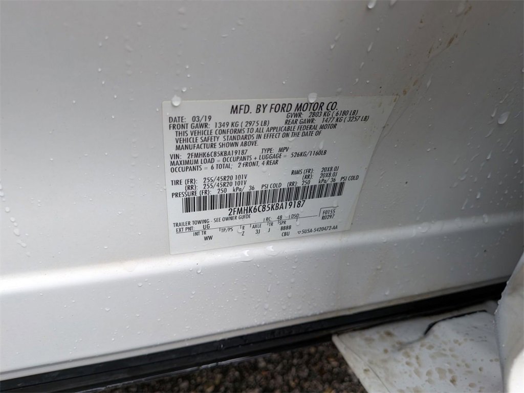 Used 2019 Ford Flex SEL w/ Equipment Group 202A image 32