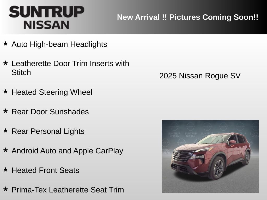 Used 2025 Nissan Rogue SV w/ SV Premium Package FWD image 11
