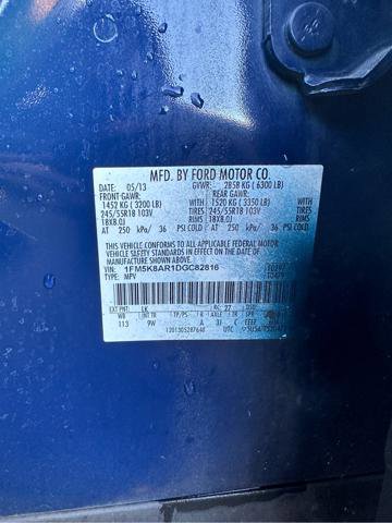 Used 2013 Ford Explorer 4WD Police Interceptor w/ Cargo Wiring Upfit Pkg image 24